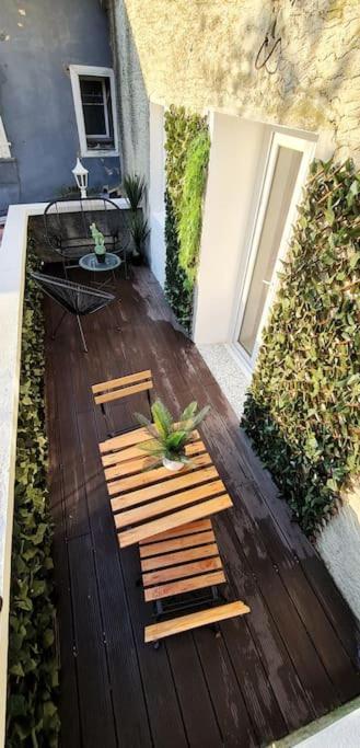 Апартаменты #New#Terrasse Sud Ouest#Pied De La Cite #1 Каркассон Экстерьер фото
