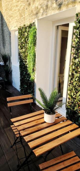 Апартаменты #New#Terrasse Sud Ouest#Pied De La Cite #1 Каркассон Экстерьер фото